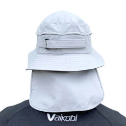Chapeau Surf Performance Gris Clair VAIKOBI -Kayak Gonflable Soldes chapeau surf performance gris clair vaikobi 4
