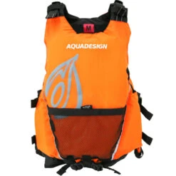 GILET AQUADESIGN SEAL 70N ORANGE -Kayak Gonflable Soldes gilet aquadesign seal 70n orange 2