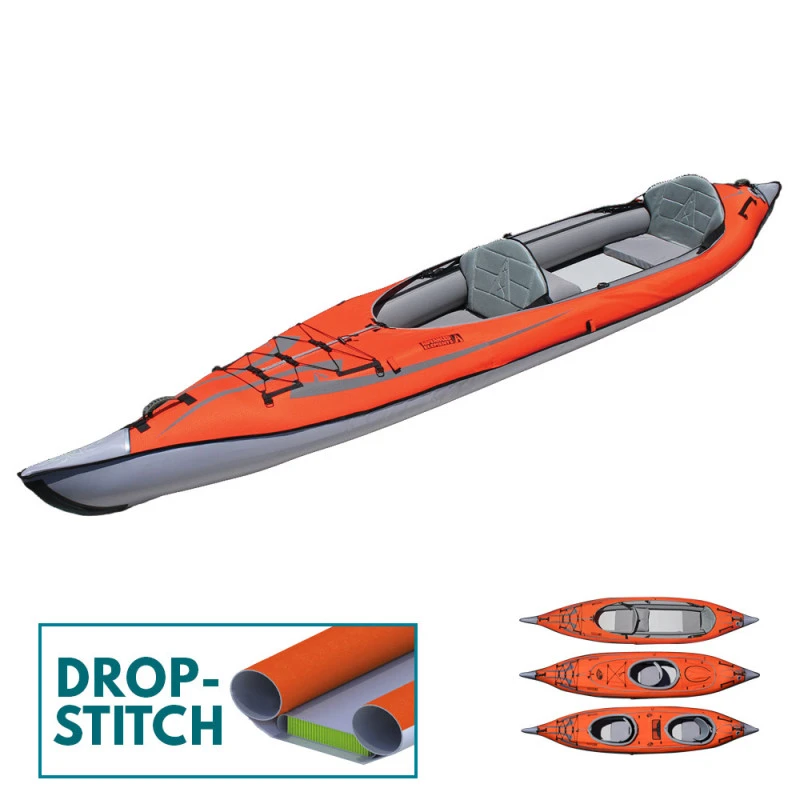 KAYAK GONFLABLE ADVANCED ELEMENTS FRAME CONVERTIBLE ELITE ROUGE 1 KAYAK GONFLABLE ADVANCED ELEMENTS FRAME CONVERTIBLE ELITE ROUGE