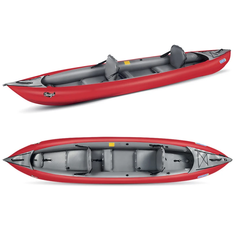 KAYAK GUMOTEX THAYA 2 PLACES CONVERTIBLE ROUGE 1 KAYAK GUMOTEX THAYA 2 PLACES CONVERTIBLE ROUGE