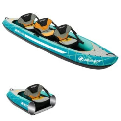 KAYAK SEVYLOR ALAMEDA 3 PLACES -Kayak Gonflable Soldes kayak sevylor alameda 3 places 6