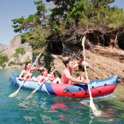 KAYAK SEVYLOR TAHITI PLUS 3 PLACES -Kayak Gonflable Soldes kayak sevylor tahiti plus 3 places 4