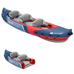 KAYAK SEVYLOR TAHITI PLUS 3 PLACES -Kayak Gonflable Soldes kayak sevylor tahiti plus 3 places 6