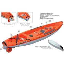 KAYAK TAHE BORNEO -Kayak Gonflable Soldes kayak tahe borneo 3