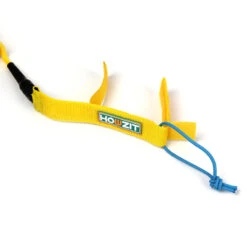 LEASH DE SUP HOWZIT COIL JAUNE/BLEU 9' -Kayak Gonflable Soldes leash de sup howzit coil jaune bleu 9 1 4
