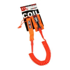 LEASH DE SUP HOWZIT COIL ORANGE -Kayak Gonflable Soldes leash de sup howzit coil orange 6