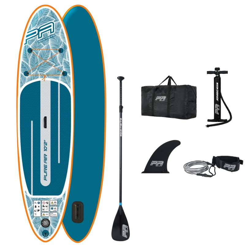 PACK PADDLE GONFLABLE AQUA MARINA PURE AIR 10.2 + PURE AIR 10.10 3 PACK PADDLE GONFLABLE AQUA MARINA PURE AIR 10.2 + PURE AIR 10.10 – Image 3