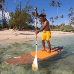 PAGAIE FANATIC BAMBOO CARBON 50 VARIO 3 PARTIES 7.25 -Kayak Gonflable Soldes pagaie fanatic bamboo carbon 50 vario 3 parties 725 2