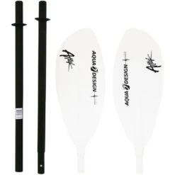 PAGAIE KAYAK AQUADESIGN ATTAK 4 PARTIES 220CM Bleu -Kayak Gonflable Soldes pagaie kayak aquadesign attak 4 parties 220cm bleu 2