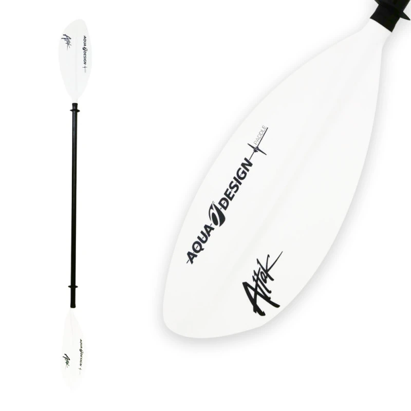 PAGAIE KAYAK AQUADESIGN ATTAK FIBRE 1 PARTIE 1 PAGAIE KAYAK AQUADESIGN ATTAK FIBRE 1 PARTIE