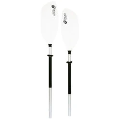 PAGAIE KAYAK AQUADESIGN WHITE 2 PARTIES 215CM -Kayak Gonflable Soldes pagaie kayak aquadesign white 2 parties 215cm 4