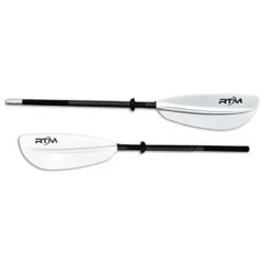 PAGAIE ROTOMOD FIBRE ELEGANCE BLANCHE 2 PARTIES 220 CM -Kayak Gonflable Soldes pagaie rotomod fibre elegance blanche 2 parties 220 cm 2