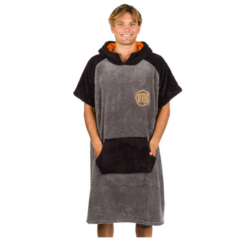 PONCHO AFTER ESSENTIAL SHERPA GRIS TU 2 PONCHO AFTER ESSENTIAL SHERPA GRIS TU – Image 2