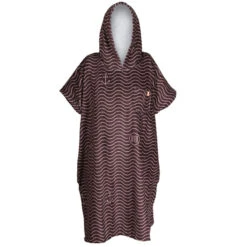 PONCHO AFTER ESSENTIAL WAVES NOIR TU