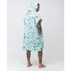 PONCHO AFTER HYPE PACIFIC WASH -Kayak Gonflable Soldes poncho after hype pacific wash 3