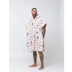 PONCHO AFTER HYPE PALE PINK -Kayak Gonflable Soldes poncho after hype pale pink 2