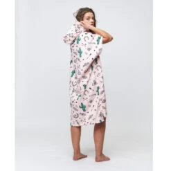 PONCHO AFTER HYPE PALE PINK -Kayak Gonflable Soldes poncho after hype pale pink 3