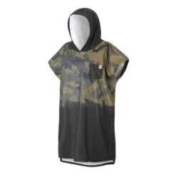 PONCHO AFTER MICROFIBER MILITARY GREEN -Kayak Gonflable Soldes poncho after microfiber military green 4