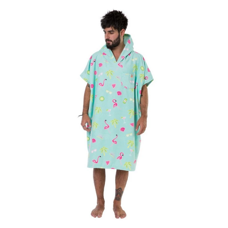 PONCHO AFTER PARADISE ICE BLEU 1 PONCHO AFTER PARADISE ICE BLEU