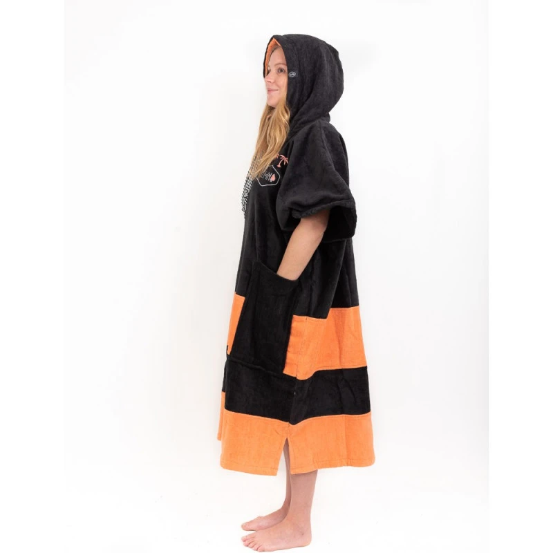 All-In PONCHO ALL IN V FLASH CORAIL/NOIR 3 All-In PONCHO ALL IN V FLASH CORAIL/NOIR – Image 3