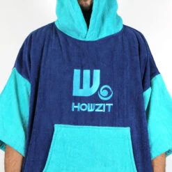 Poncho Howzit Bleu/vert TU -Kayak Gonflable Soldes poncho howzit bleu vert tu 3