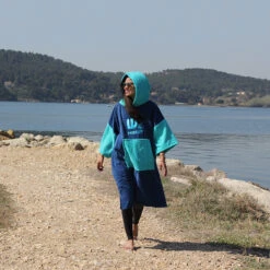 Poncho Howzit Bleu/vert TU -Kayak Gonflable Soldes poncho howzit bleu vert tu 8