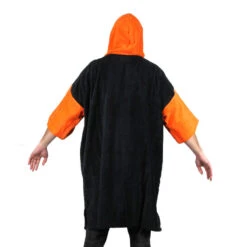 Poncho Howzit Noir/orange -Kayak Gonflable Soldes poncho howzit noir orange 3