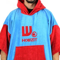 Poncho Howzit Rouge/bleu 17 Poncho Howzit Rouge/bleu -Kayak Gonflable Soldes poncho howzit rouge bleu 7