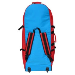 SAC A DOS A ROULETTES HOWZIT ROLLING BACKPACK BLEU/ROUGE -Kayak Gonflable Soldes sac a dos a roulettes howzit rolling backpack bleu rouge 3