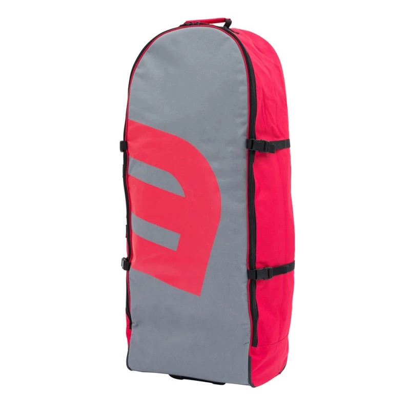 SAC A DOS A ROULETTES HOWZIT ROLLING BACKPACK GRIS/ROUGE 4 SAC A DOS A ROULETTES HOWZIT ROLLING BACKPACK GRIS/ROUGE – Image 4