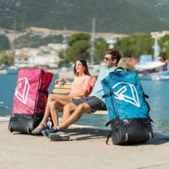 SAC A ROULLETTES AQUA MARINA BLUEBERRY -Kayak Gonflable Soldes sac a roullettes aqua marina blueberry 8
