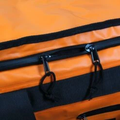 Sac De Voyage étanche DUFFEL BAG 90L HOWZIT - ORANGE -Kayak Gonflable Soldes sac de voyage etanche duffel bag 90l howzit orange black 6