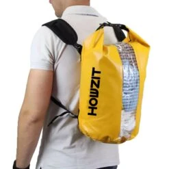 SAC ETANCHE Howzit 15L JAUNE -Kayak Gonflable Soldes sac etanche ryde 15l jaune 2